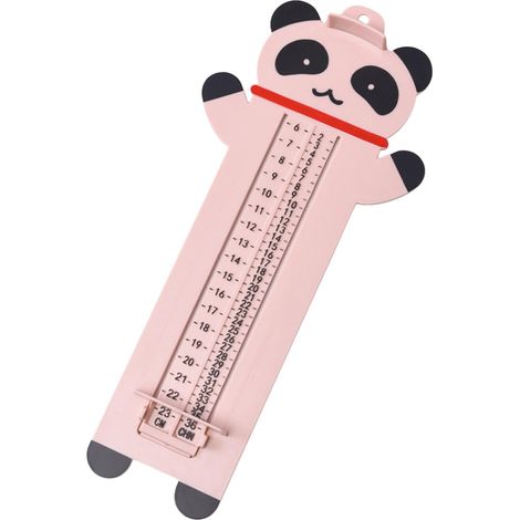 Appareils de mesure pour chaussures pour , dispositif de mesure des pieds pour - Règle de mesure des pieds de chaussures de panda mignon, mesure de la longueur du pied pour