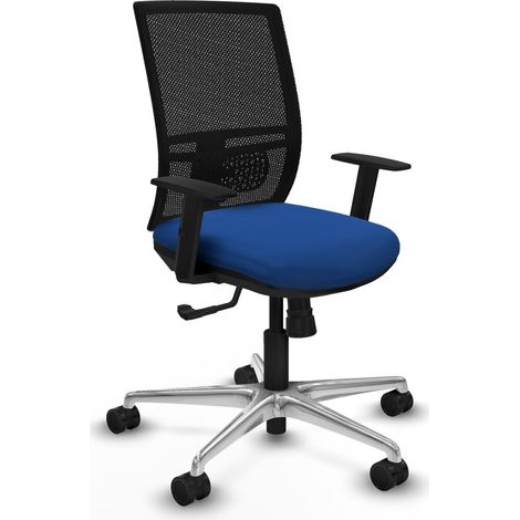 Chaise de bureau piqueras y crespo Yunquera noir ergonomique (1/2)