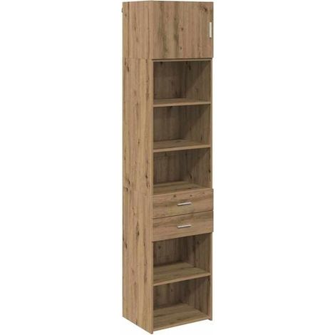 Armoire haute en chêne massif, 50 x 42.5 x 225 cm (1/5)