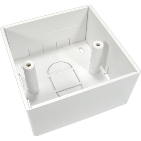 Entrée de conduit RS PRO 1 poste en ABS, montage Montage en surface, 86 x 86 x 45mm ( Prix pour 1 )
