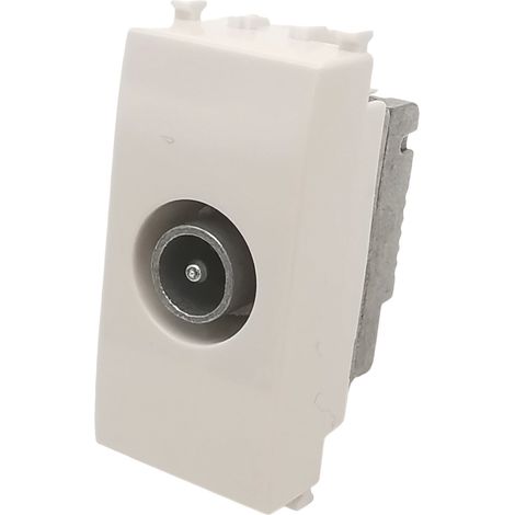 Frutti bianco compatibili con vimar plana Interruttori prese pulsanti  Presa TV passante (1/2)
