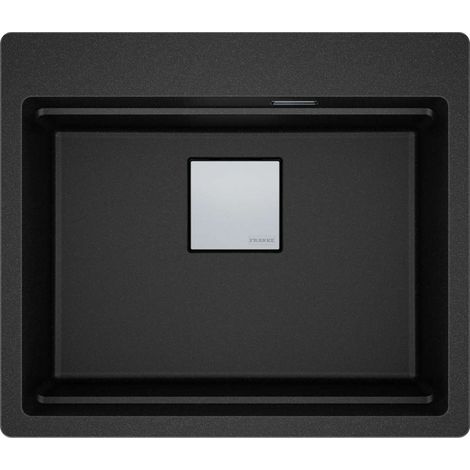 Franke Kubus 2 Pro - Fregadero fragranite KNG PRO 610-53, ónix 114.0749.388 (1/3)