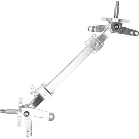 Axe de direction avant en alliage d'aluminium 179mm argent pour Tamiya 1/14 - Pièce de rechange et upgrade (1/5)