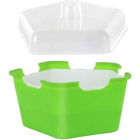 Plateau de germination portable, idéal pour les petites et moyennes graines, vert (1/4)