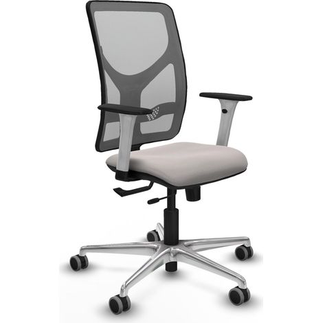 Chaise de bureau piqueras y crespo Motilla blanc mousse haute densité (1/2)