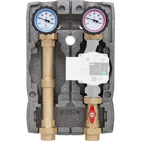 Circuit de chauffe Easyflow DN25 R1" avec isolation sans melangeur sans circulateur (1/3)