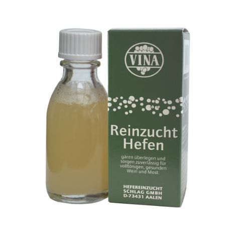 Vina Reinzuchthefe 28 ml für 100 L Saft Haushalt