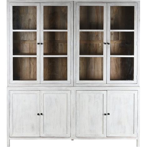 Vitrina Mango Cristal 200X45X230 Blanco (1/5)
