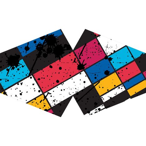 Couvre-visage de mode réutilisable - Graffiti Art (Adulte)- Vendu par 1 (1/2)