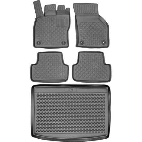 Set di tappetini per auto e tappetino per bagagliaio per Volkswagen Golf VII Hatchback dal 2012 al 2019 (1/5)