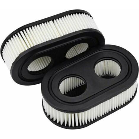 2 PCS Filtre à Air pour Tondeuse à Gazon pour Briggs & Stratton, 593260, Noir (1/5)