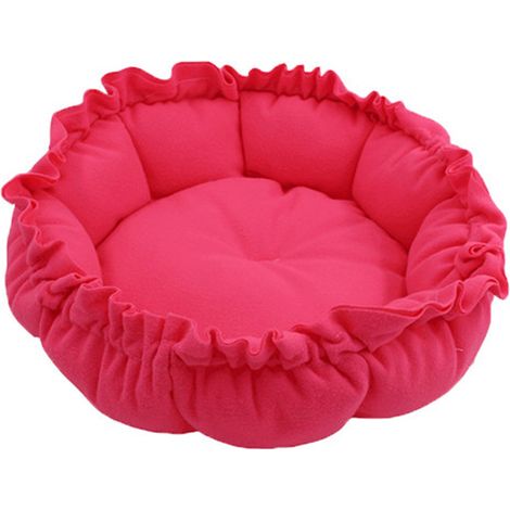 Nid citrouille rouge 75 cm, accessoires pour animaux, niche citrouille, maison citrouille, peluche (1/4)