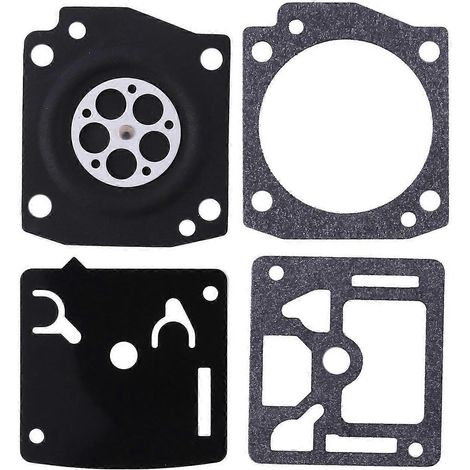 5-teiliges Vergaser-Reparaturset mit Membran für Husqvarna 362, 365, 371, 372 Kettensägen (Walbro-Typ)