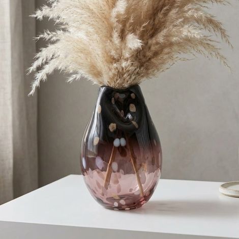 Relica Home Two Tone Glass Vase (1/2)