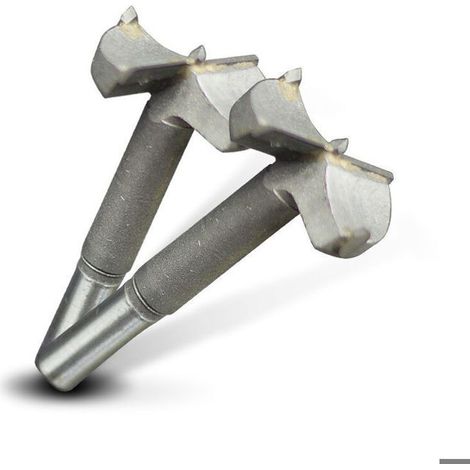 Mèche à bois carbure – Diamètre 60 mm – Lame tranchante, tête à trois volets – Perçage durable (1/3)