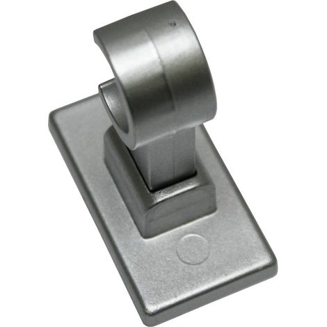 Gardinia Träger silber matt, Ø 12 mm Vitragestangen (1/2)