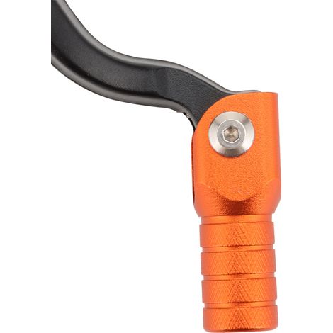 Convient aux leviers de vitesses pliables usinés CNC et forgés, de couleur noire et orange, pour KTM, Husqvarna, GASGAS et autres modèles. (1/4)