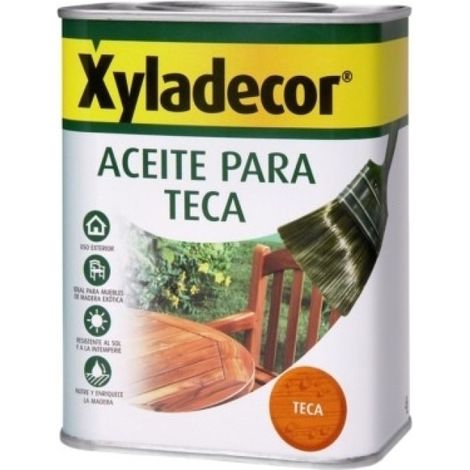 Aceite teca protector 750 ml inc. xyladecor (1/3)