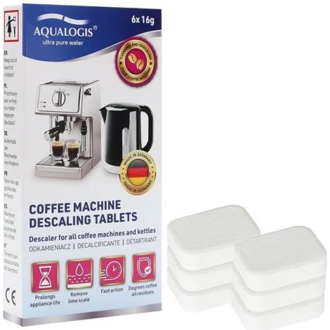 Tablettes Détartrantes - Pour Machine À Café Et Fer À Repasser À Vapeur - Universelles - 6 Pièces × 16 g (1/3)