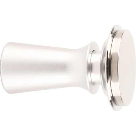 Kaffeetamper, Kaffeepresse, Edelstahlhammer mit konstantem Druck, Kaffeezubehör, silber, 53 mm (1/5)