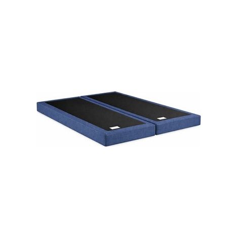 Simmons H17 sommier tapissier 2x80x200 Bleu Nuit 17 cm sans pieds (1/2)
