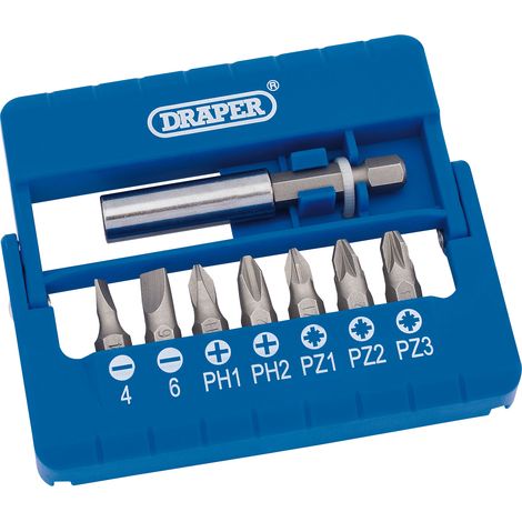 Draper 8-Piece Screwdriver and Magnetic Bit Set (25mm) – Model 82391 (1/5)