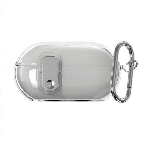 Étui à boucle de verrouillage pour écouteurs Solo Buds, bouton électroplaqué, protection souple, B (1/5)