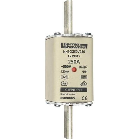 Multipack Mersen NH-SICHERUNG 1 160A 500V GG (NH1GG50V160) - 3 Stück