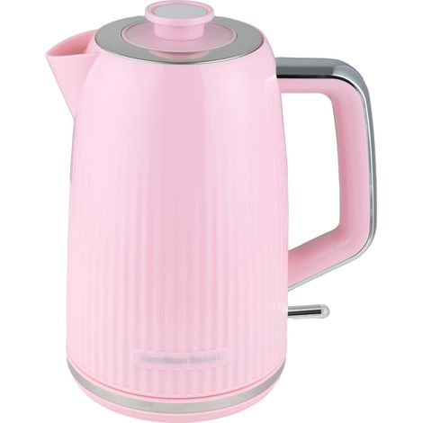 Hamilton Beach Miami Electric Kettle 1.7L Flamingo Pink (1/5)