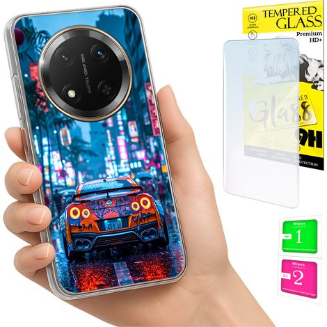 Funda para Honor Magic7 Lite con cubierta fotográfica y tapa trasera + cristal 9H (1/5)