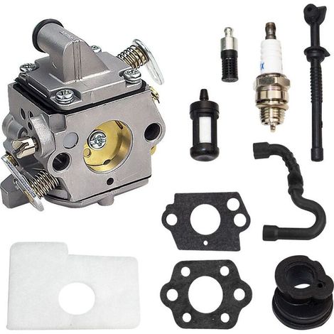 Pour STIHL MS180 170 SAVE DE L'huile de carburateur C1Q-S57 017 018 1130-120-0603 (1/5)