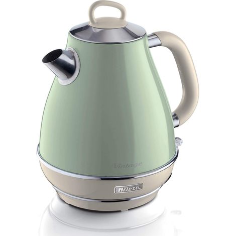 Bollitore elettrico Ariete Vintage verde pastello 1,7L (1/5)