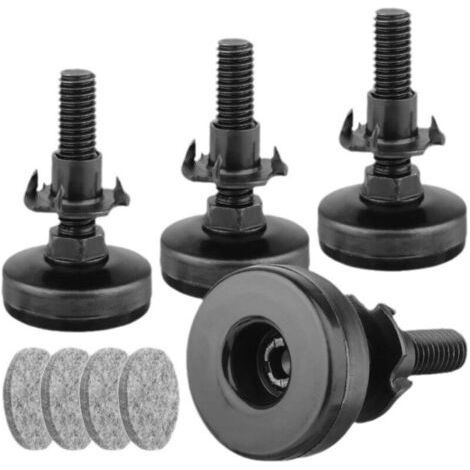 4pcs Furniture Leveler, Heavy Duty Furniture Leveling Feet, Adjustable Feet Levelers for Cabinets, Sofa, Tables, Chairs, for Furniture Table Legs (1/5)