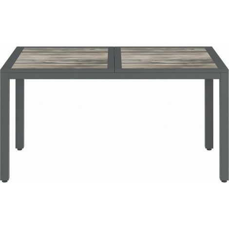 Table de jardin moderne, table à manger extérieure, table basse, uniquement avec table à manger (1/5)