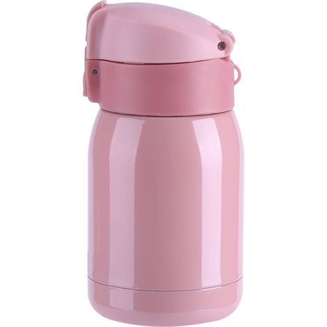 Gourde isotherme 200ml en inox double paroi, tasse thermos bureau, gobelet isolant compact, bouteille d'eau chaude/froide, mug voyage. (1/5)