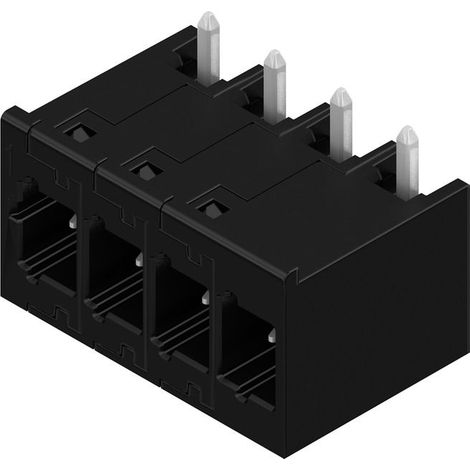 Boîtier pour connecteur CI Mâle, 4 contacts 1 rang , pas 5mm ( Prix pour Paquet de 5 )