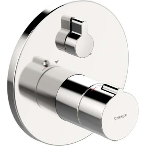 HANSA HANSAHOME Wannen-und Brausearmatur, Unterputz, rund, chrom, (1/10)
