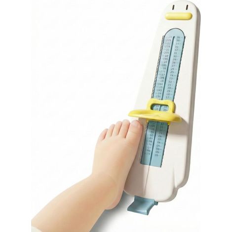 Pédimètre pour nourrissons et enfants — Règle de mesure précise de la longueur du pied — Réglable et durable (1/5)