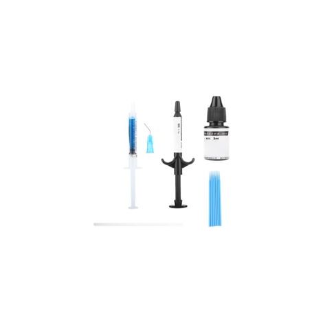 Kit adhésif dentaire orthodontique photopolymérisable avec outils (1/5)