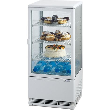 Vitrine blanche éclairage LED V 78 L - Stalgast