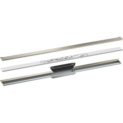 AXOR 42528820 Ensemble prêt à poser Goulotte de douche AXOR Drain (1/2)