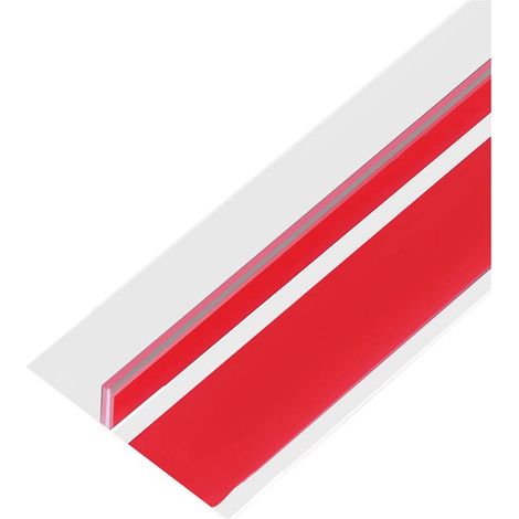 1 set. Colour: Red. Material: Silicone. Suitable for gaps of 2 to 13 mm in door and window frames, with a perfect seal on the sides of the doors. (1/5)
