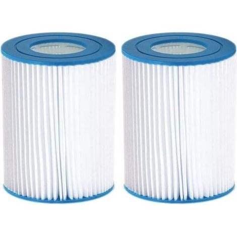 autres Cartouche de Filtre de Piscine de Type II, Cartouche filtrante pour bestway 58094 Filtre Pack, Pompes de Filtre Cartouche de Filtre de Remplacement Universel. (2 pièces) (1/4)