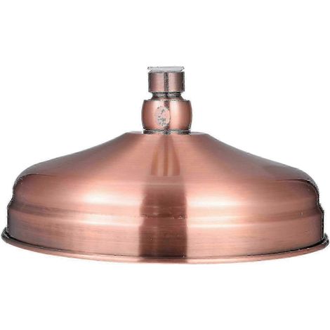 Pommeau de douche Bath Jets Rainforest, douchette de plafond en cuivre antique (1/3)