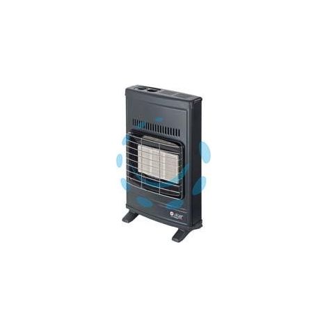 STUFA INFRAROSSI A GAS METANO 4200W GRIGIA - misure cm.42,5x15x64h. peso kg.6,5 - ECO40