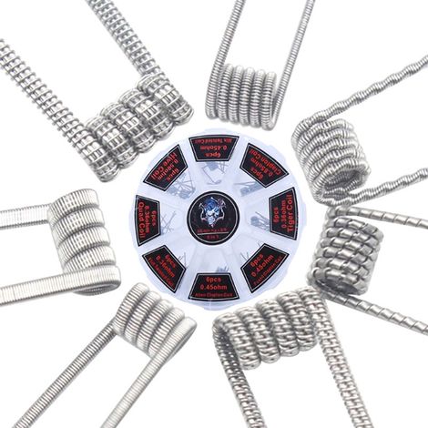 Kito 8 in 1 heating wire, 8 in 1 resistive wire, finished DIY product suitable for RDA/RDTA/RTA. (1/5)