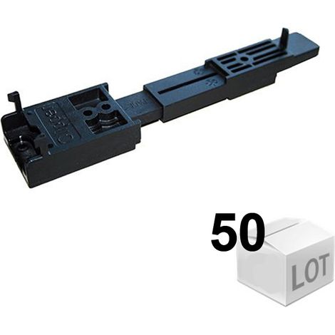 50 fixations invisible bois FTA-IPW 120-150 mm, pour fixation de lames avec et sans rainure, avec vis inox FTA-IPW (1/4)