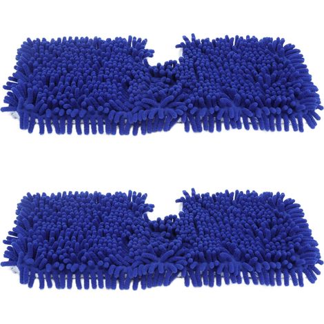 2 Pièces Tête de Serpillière Microfibre Lavable, Recharge Réutilisable pour Balai OCedar (1/5)