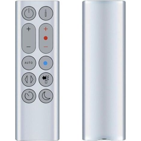Ersatzfernbedienung für Dyson Pure Hot + Cool HP04 HP05 HP06 HP09 HP4A Heizlüfter/Luftreiniger (Farbe: Silber) (1/5)