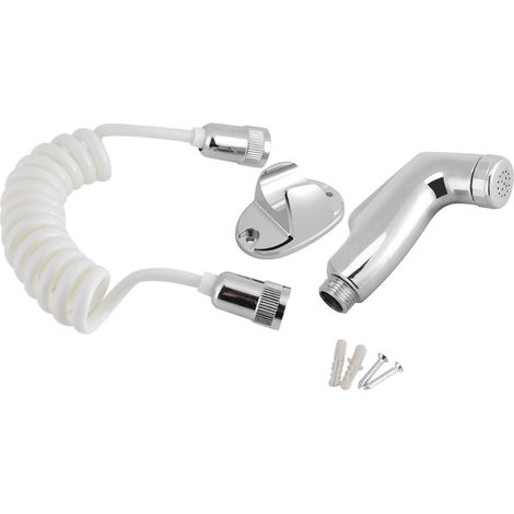 Lanceur portable pour change bébé, douchette hygiénique avec flexible, kit WC salle de bain.